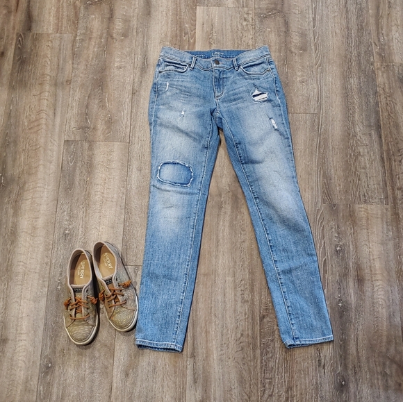 LOFT Denim - 🎄Loft Modern Skinny Distressed Jean